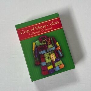 Dolly Parton NIB Coat of Many Colors 2023 Christmas Ornament